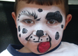 Dalmation Face Painting