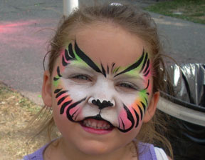 Princess Kitty Face Painting