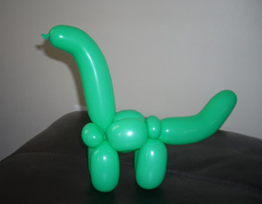 Dinosaur Balloon Twisting