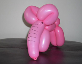 Elephant Balloon Twisting